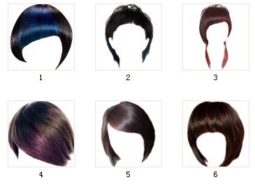 好看的发型24款-美图秀秀美容彩妆素材下载